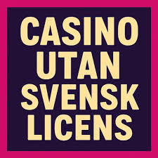 Utforska casino utan svensk licens med MGA-reglering