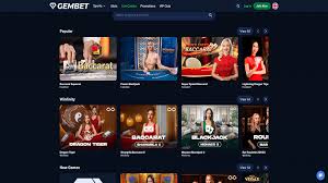 Gembet Casino - 在线赌博和娱乐的理想选择